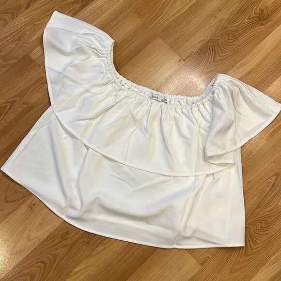 Bishop + Young x Revolve Off Shoulder Top White - Picture 2 of 6